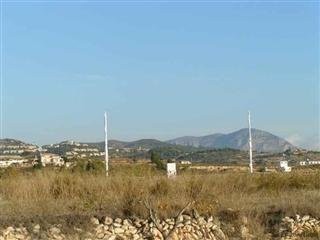 Grondstuk in Moraira