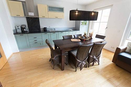 Modern apartment in alpine style in..