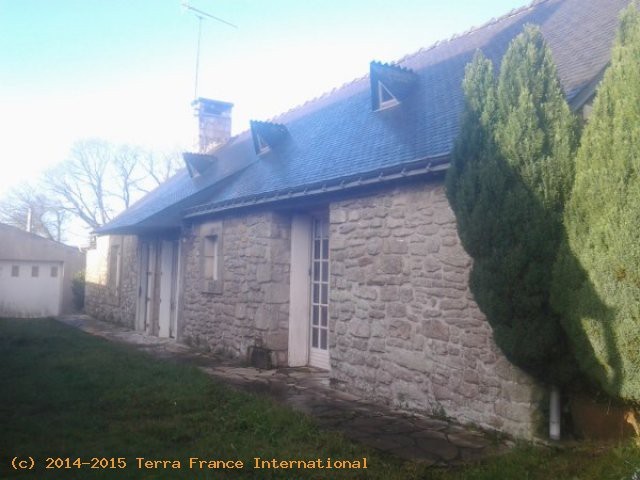 Stone Cottage In Breton Village Poerdut..