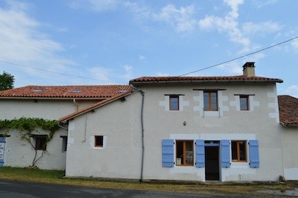Renovated house with a beautiful garden