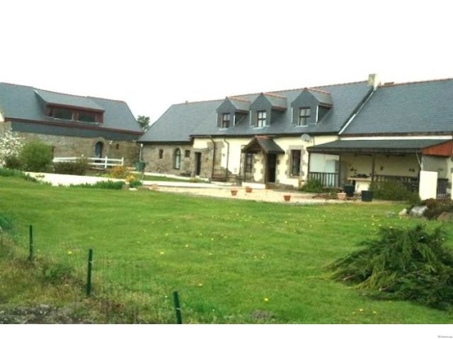 Large Stone Farmhouse With Pool House
