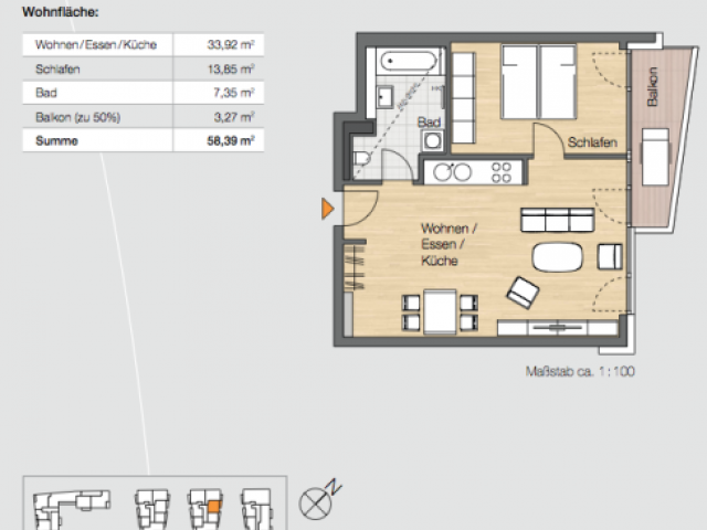 The Mile!: Large Two-Bedroom Apartment..