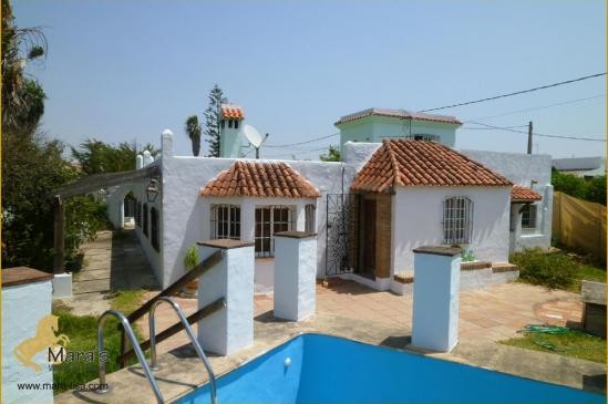 Villa casa chalet con piscina Conil..