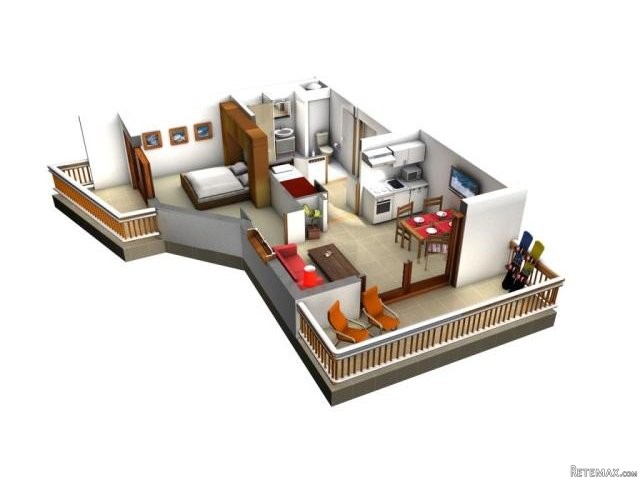 1 bedroom apartment for sale - 2