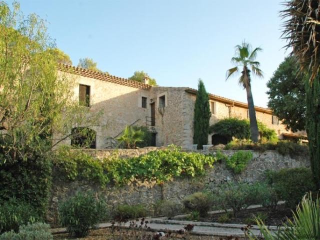 Historical country house with oil mill..