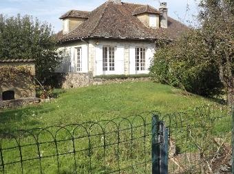 Stone Perigourdine House In A Small And..