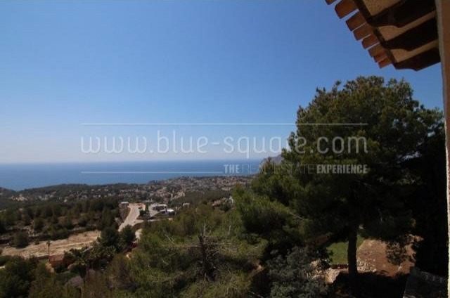 Villa mit Meerblick und auf Moraira