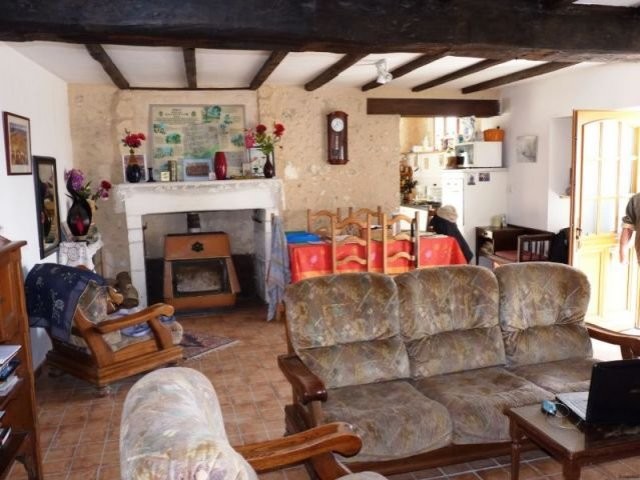 Village house with barn - 2
