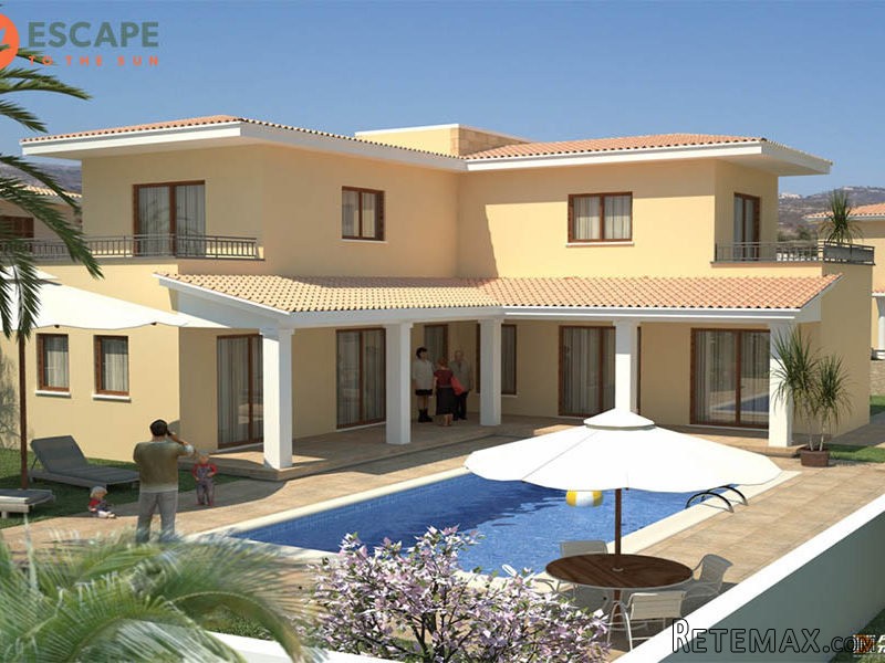 Luxury Bungalow In Pissouri Sea View..