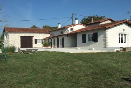 Close to Ruffec: country property with..