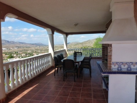 Panoramic views. - Villa in Hondon de.. - 2