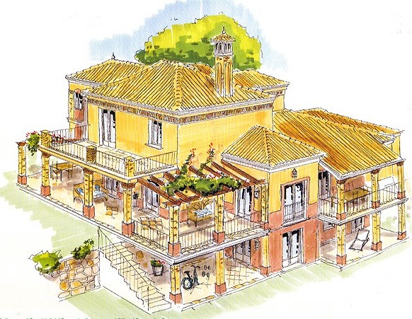 Villa - Andalucian styled villas. These..
