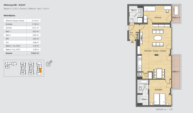 The Mile!: 2-Bedroom in the City Centre..