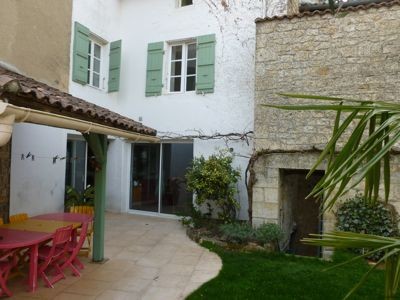 Large Stone Town House With A Heated..