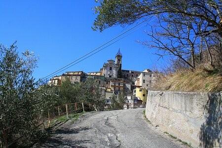 Land with a small ruin in a beautiful..