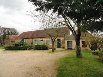 Two Stone Houses And Outbuildings Close..