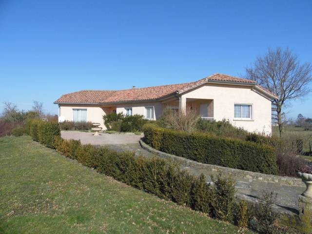 Modern House, Large Plot Near Albi