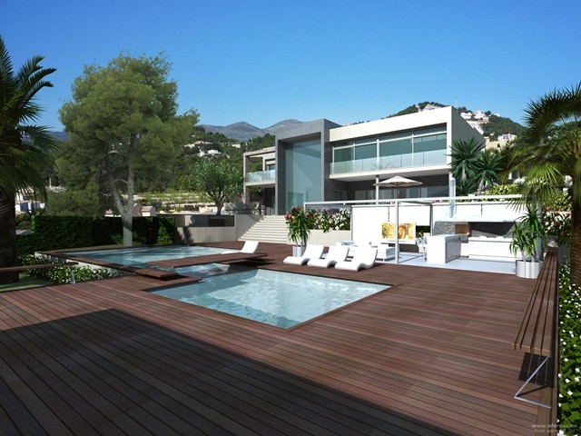 4 Bedroom New Build Villa in Calpe