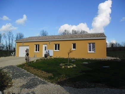 Modern one-level property with garden -..