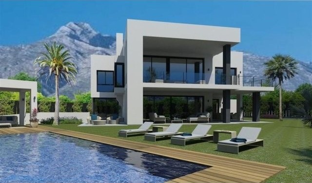 Villa - This is a modern villa with..