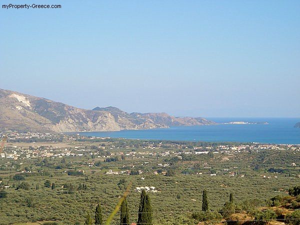 Land with panoramic sea view in..