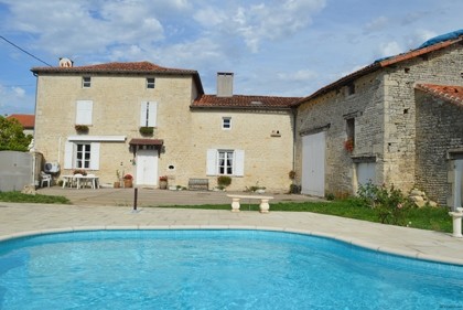 Stunning stone Charentaise property..