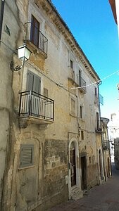Large part of a historical building in..