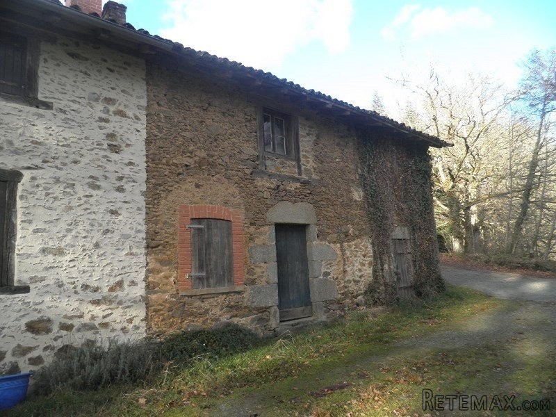 Country House with Lake and Outbuilding