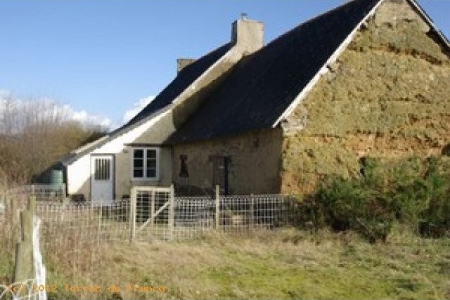 A Breton Cottage Like In A Fairy Tale..