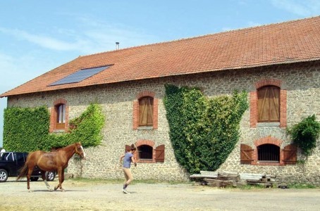Superb gite and horse stabling..