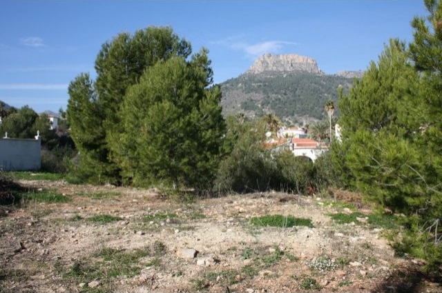 Canuta Baja Plot in Calpe - 2