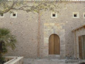 Artà, nearly completed, stone covered..