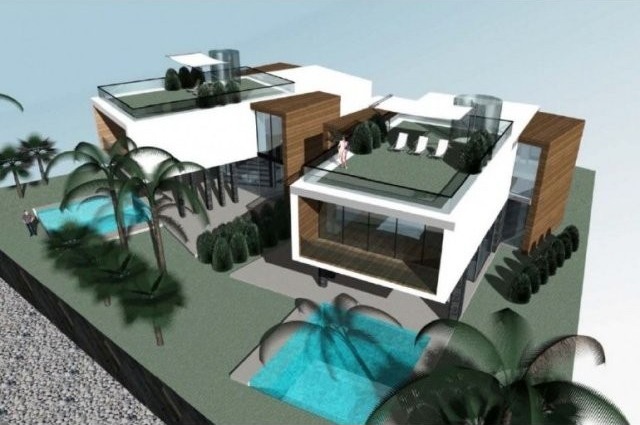 Front Line Beach Plot with Project