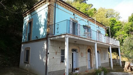 Beautiful detached villa by the sea.