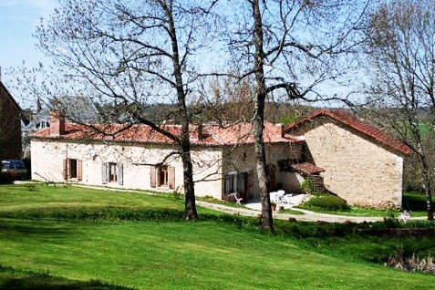 Country House With Attached Barn In..