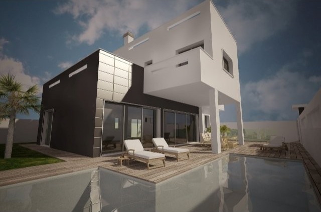 New detached villa in Mil Palmeras