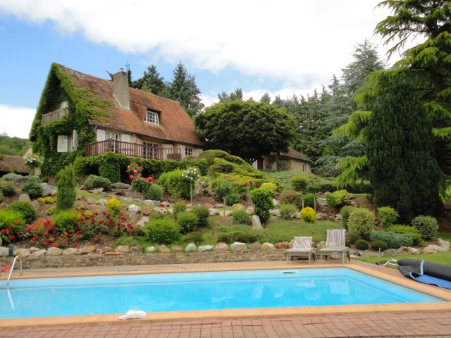 House, Pool, Tennis Court