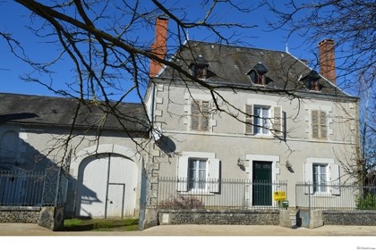 Large village property with garden