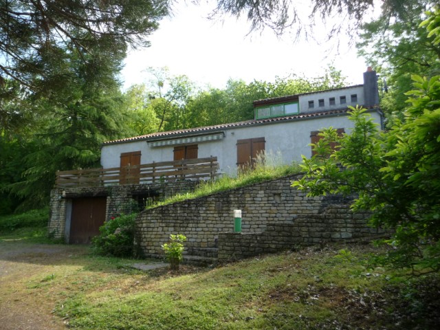 House by River with Pool