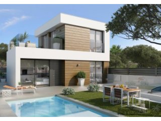 New build villas 700 meters from the beach in El Campello...