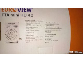 Récepteur EuroView avec abonnement