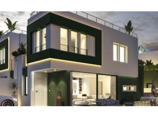 New construction of 44 semi-detached houses in a gated..