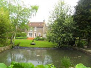 House with Superb Pond and Gardens