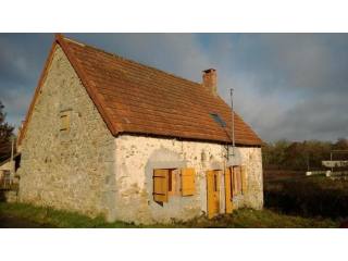 In a quiet hamlet, detached old house..