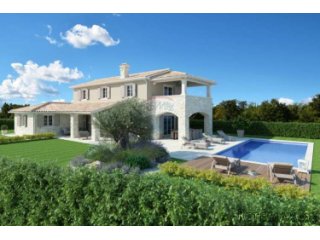 ISTRA, VIŠNJAN TRADICIONALNA KAMENA VILLA U IZGRADNJI