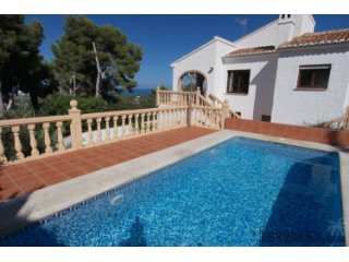 3 Bedrooms villa with sea view for sale in Javea. The..