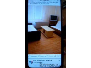 Izdajem dvosoban stan u Beogradu