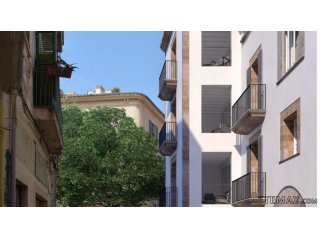 Luxury apartment with a porch and private parking in one of..