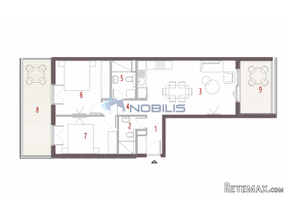 TOP PONUDA! Split, Trogir, Seget, dvosoban stan, 81.73m2..