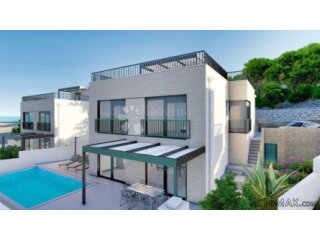 LUKSUZNA VILA U IZGRADNJI ,60 m OD MORA, NOVIGRAD-ZADAR!! !!